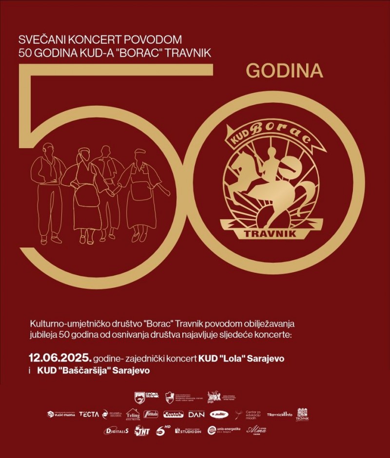 SARAJEVSKI FOLKLOR NA TRGU EVROPE U TRAVNIKU